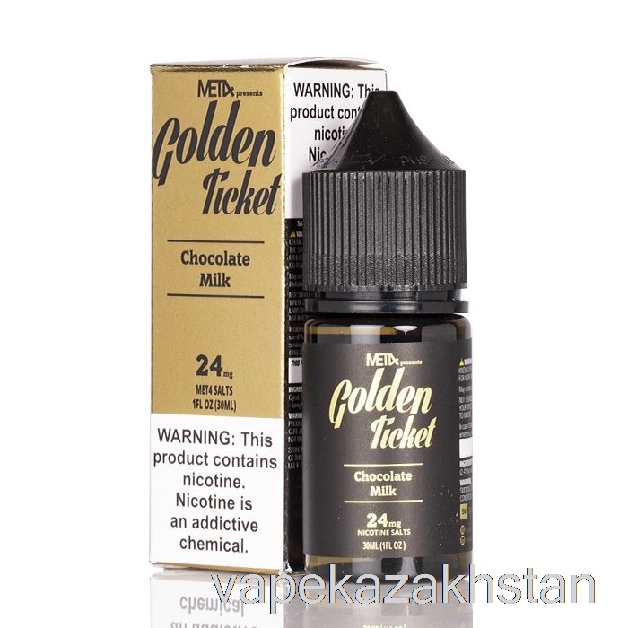 Vape Disposable Golden Ticket - Met4 SALTS - 30mL 24mg